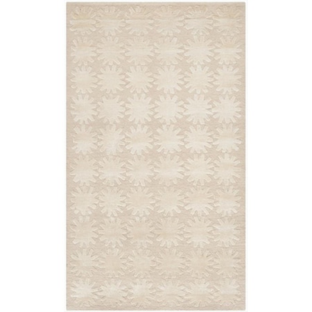 Safavieh 8 ft. 6 in. x 11 ft. 6 in. Large Rectangle Contemporary Martha Stewart Milky Way Hand Knotted Rug MSR5432D-9